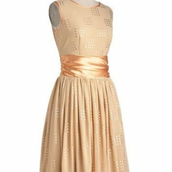 Modcloth Geode brand vintage inspired dress - Picture 3 of 8